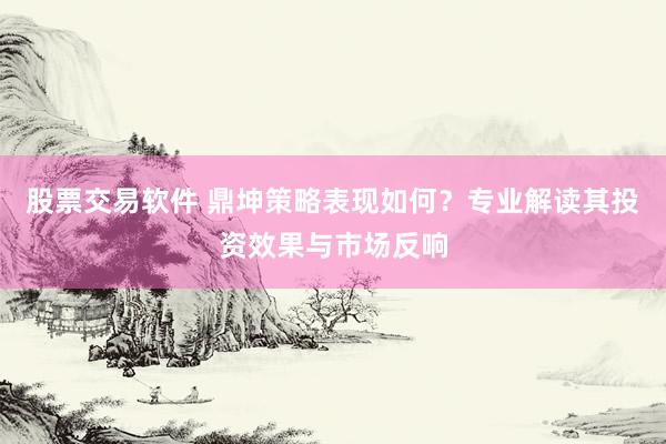 股票交易软件 鼎坤策略表现如何？专业解读其投资效果与市场反响